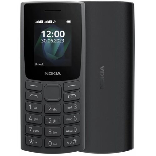 Nokia mobilni telefon 105 DS 2023, crni Cene