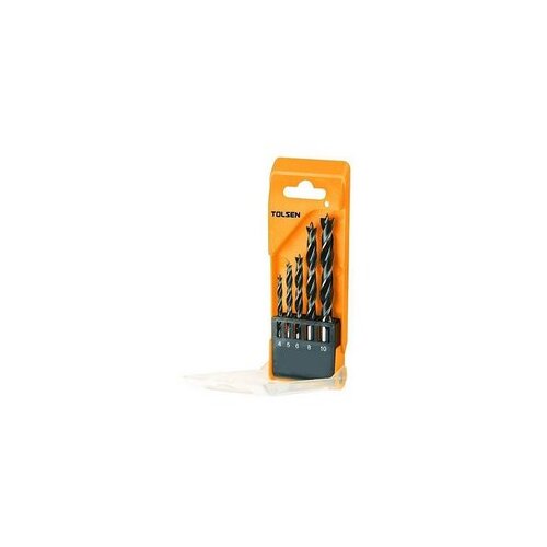 Tolsen set burgija za drvo 5/1 4-10 mm 75625 Slike