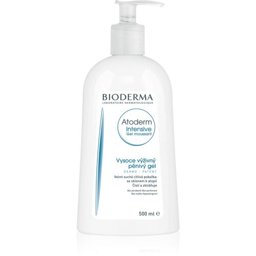 Bioderma Atoderm Intensive Gel Moussant hranjivi pjenasti gel za vrlo suhu, osjetljivu i atopičnu kožu 500 ml Cijene