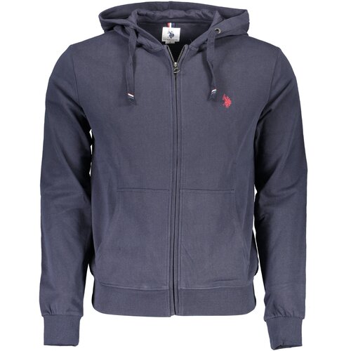 U.S. Polo Assn. US POLO MEN&amp;amp;#39;S BLUE SWEATSHIRT WITH ZIP Slike
