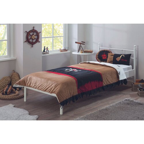 Pirate hook (120-140 cm) camelblackredwhite young bedspread set Slike