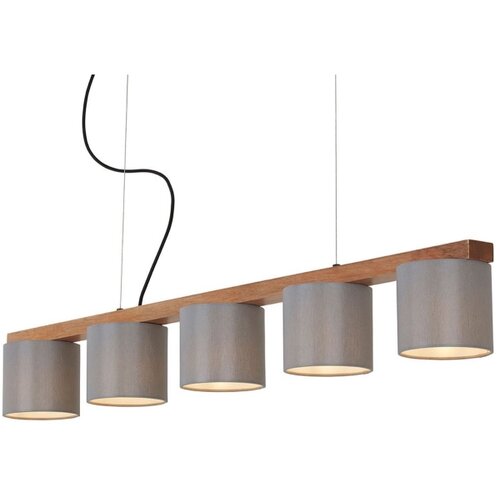 BRILONER 4075-054 - Luster na sajli RHON 5xE14/25W/230V Slike