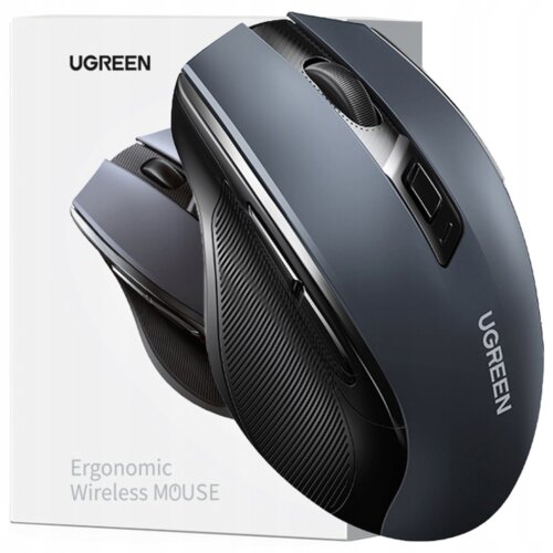 Ugreen BREZŽIČNA OPTIČNA MIŠKA USB 2.4GHZ 4000 DPI ČRNA ZA RAČUNALNIK, (22057829) Cene