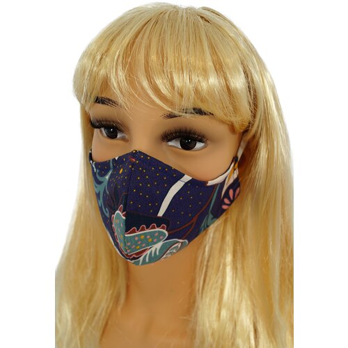NUMOCO Cotton face mask with print Cene