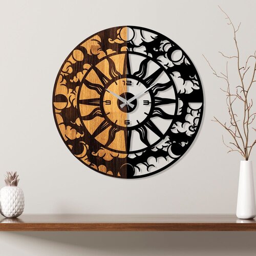 Wallity Zidni sat 74, 56 cm, Braon-crni Cene