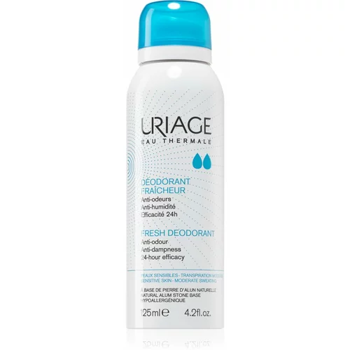 Uriage Hygiène Fresh Deodorant dezodorans u spreju s 24-satnom zaštitom 125 ml