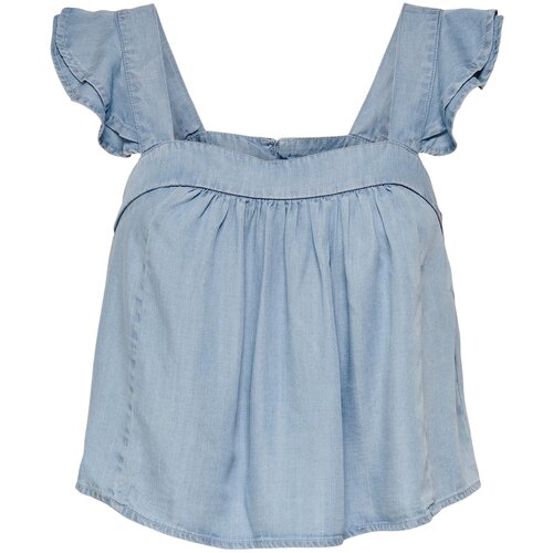Only Bluza &amp;#039;Boho&amp;#039; svetlo modra Slike