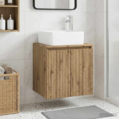  Umivaonik s policom Hrast artisan 53 x 35 x 63 cm Cijene