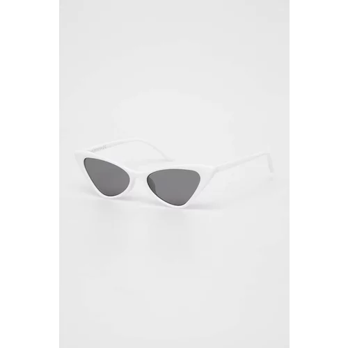 Answear Lab Sunčane naočale za žene, boja: bijela
