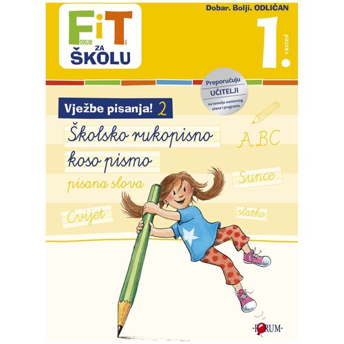 FORUM FIT - Vježbe pisanja 2 / koso pismo (prvi razred) Cijene