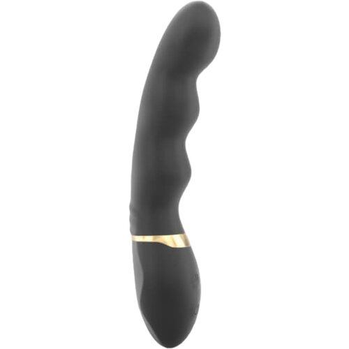 Dorcel Too Much 2.0 - punjivi vibrator s 3 motora (crno-zlatni) Cijene