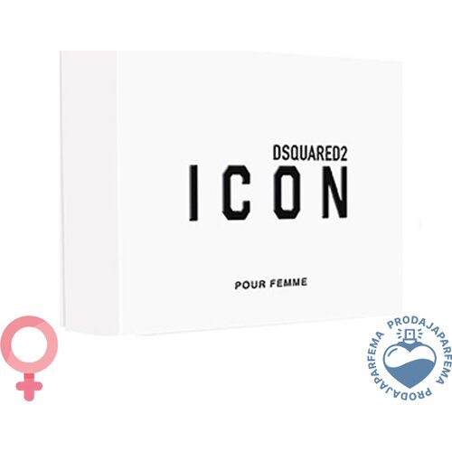DSQUARED&amp;sup2; Icon Pour Femme Set (100ml EDP + 10ml EDP + neseser) Slike