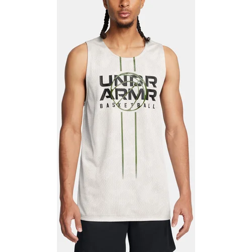 Under Armour UA Zone Reversible Jsy Majica brez rokavov Zelena