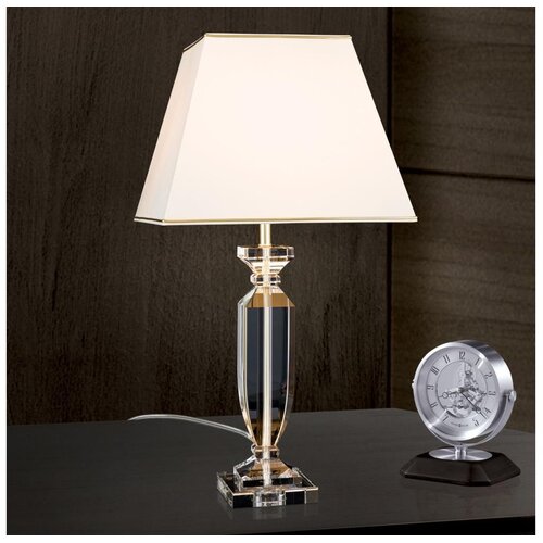 Orion LA 4-1207 - Kristalna stona lampa POKAL 1xE27/60W/230V krem/prozirna Cene