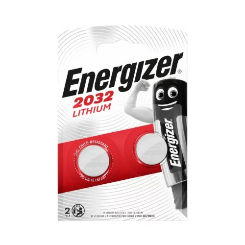 Energizer Gumbna baterija (3 V, CR2032, 2 kosa)