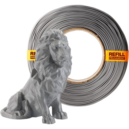 Prusa Prusament PLA Galaxy Silver Refill (NFC) - 1,75 mm / 900 g Slike