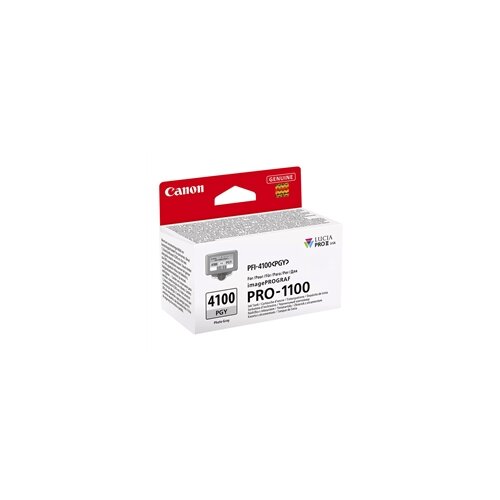 Canon Tinta PFI-4100 (6784C001) (foto siva), original Slike
