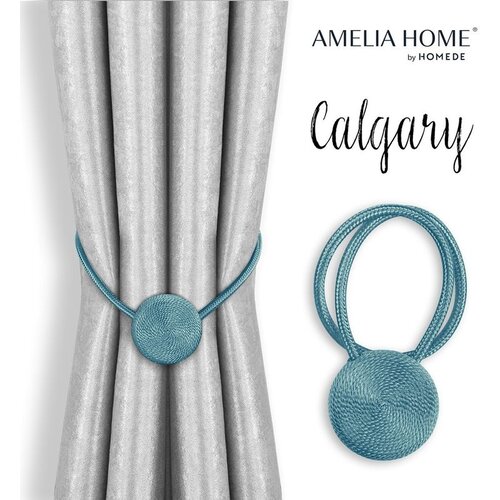  Curtains - accessories CALGARY color blue ameliahome Cene