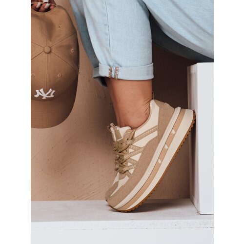 DStreet Sneakersy damskie ZENSHO khaki Cene