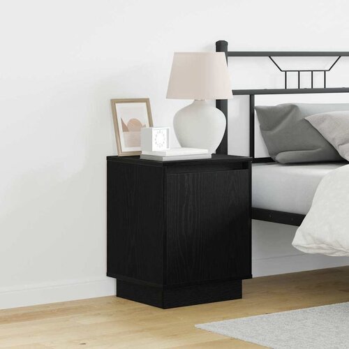  Noćni ormar 2 pcs Crni hrast 39 x 34,5 x 50 cm Cene