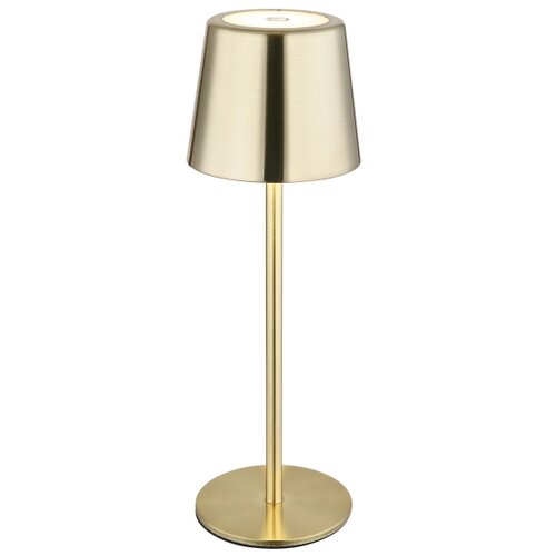 Globo 58482M-LED prigu&amp;scaron;iva dodirna punjiva stona lampa VANCOUVER 2W/3,7V 2200 mAh zlatna Slike