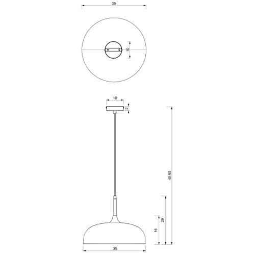  Brilagi - Visilica na sajli ABRAHAM 1xE27/60W/230V, prečnik 35 cm, bež Slike