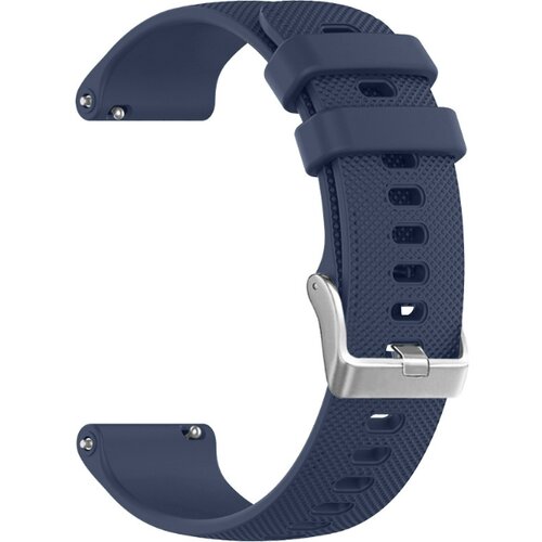 INF silikonski pa&scaron; za uro z mrežastim vzorcem za samsung watch 4 darkblue m, (21543037) Cene