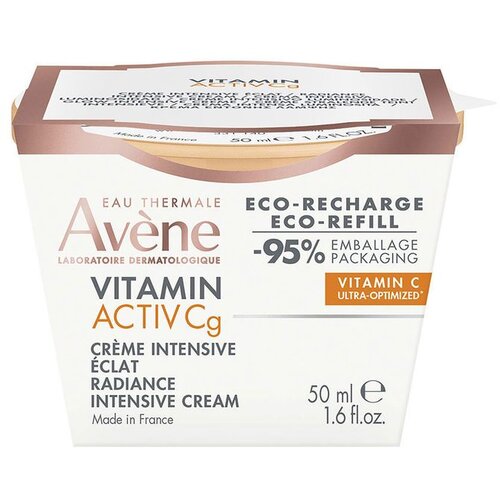 Avene Av&amp;egrave;ne Vitamin Activ Cg Krema za Posvjetljivanje Lica Refill 50 ml Slike