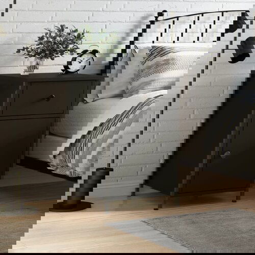 vidaXL Noćni ormarić crni 40 x 42 x 60 cm od konstruiranog drva Cijene