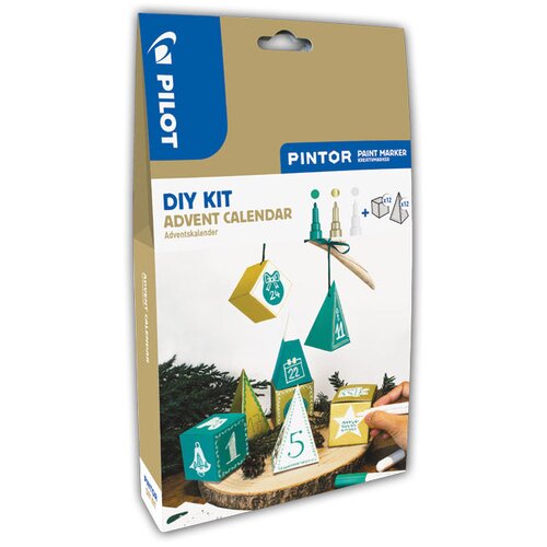  Set 3 markera i adventski kalendar diy kit pintor pilot blister Cijene
