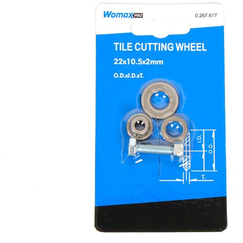 Womax Pro Nož za ma&amp;scaron;inu za sečenje pločica, 22x10.5x2mm Slike