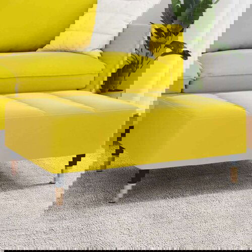 vidaXL Tabure žuti 77x55x31 cm baršunasti Cijene