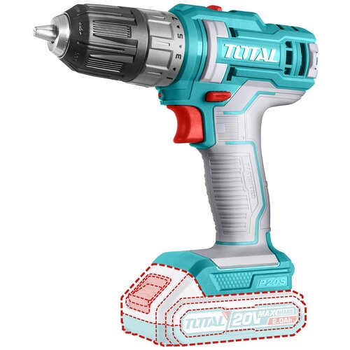 Total Akumulatorska bušilica 20V/1500rpm/45Nm/P20S/ INDUSTRIAL (Bez baterije) (TDLI200515) Cijene