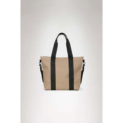 Rains Nakupovalne torbe TOTE BAG MINI W3 Bež Slike