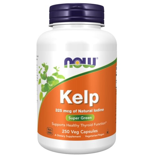 Now Foods kelp 325 mcg &amp;ndash; prirodni jod za zdravlje &amp;scaron;titne žlezde Slike