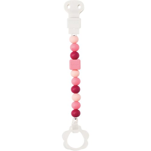 Nattou Pacifier Clip kopča za dudu Coral 1 kom Slike