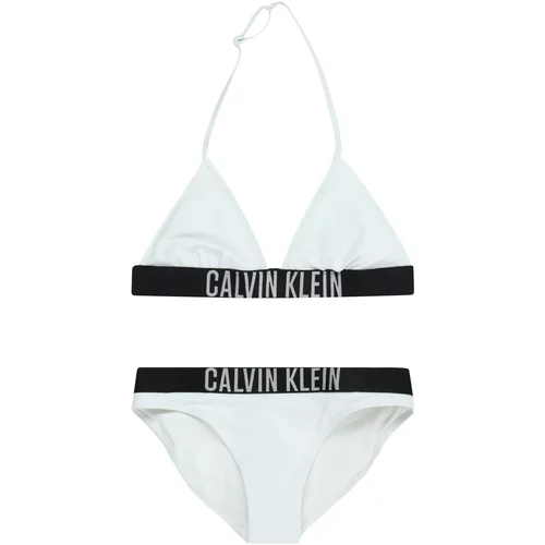 Calvin Klein Swimwear Bikini pastelno modra / siva / črna