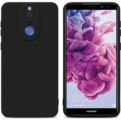  case, združljiv s huawei v fluid black - zaščitni pokrov, narejen iz fleksibilnega silikona tpu, (20603322) Cene
