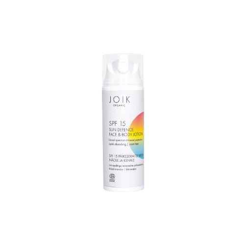 JOIK Organic Sun Defence losjon za telo in obraz ZF 15 Cene