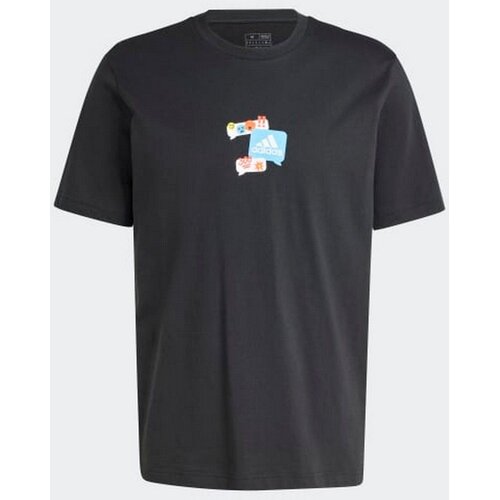 Adidas Muška majica Remoji Graphic Tee, Crna Cene