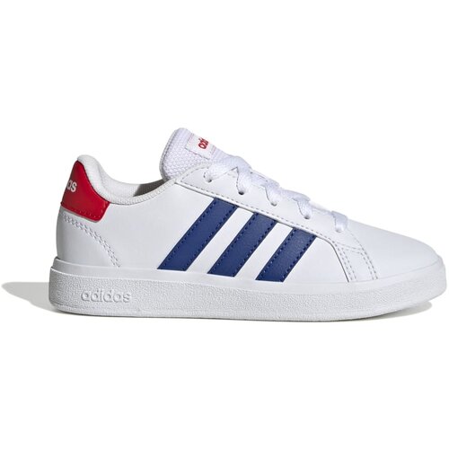 Adidas grand court 2.0 k, patike za dečake za slobodno vreme, bela GW6504 Slike