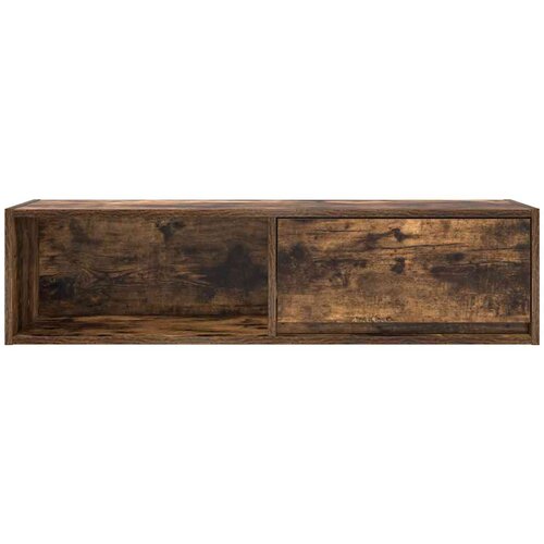  ormarići 2 kom boja dimljenog hrasta 100x31x25,5 cm drveni Slike