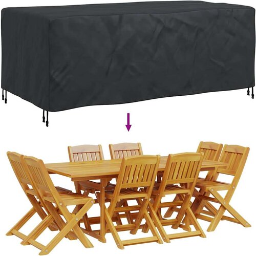 vidaXL Navlaka za vanjski namještaj Crna 200 x 110 x 70 cm 210D Cijene