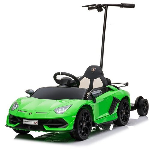 Lean Toys Akumulatorski avto Lamborghini Aventador SX2018 zelen s platformo Slike