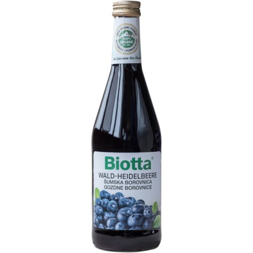 Biotta organski sok borovnica 500ml Slike