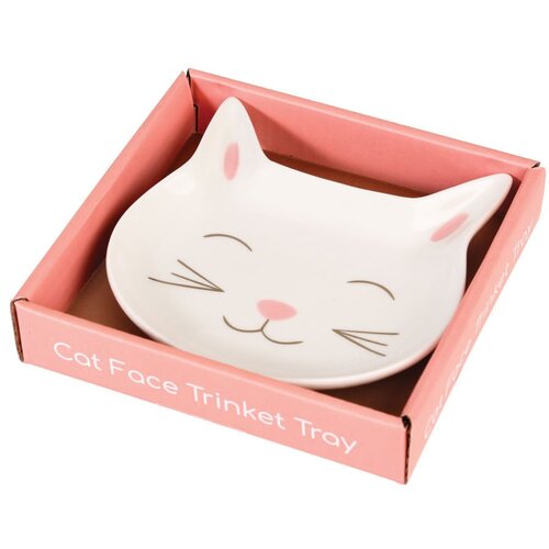 Rex London Okrasen porcelanast krožnik Cat Face Cene