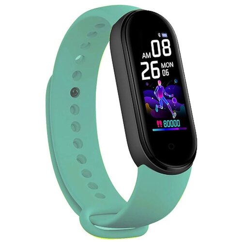 ILIKE Pametna zapestnica iWear SM6 - merilnik telesne pripravljenosti IP67 s srčnim utripom in krvnim tlakom / družabnimi omrežji / nadzorom spanja, zelena, (21215720) Cene