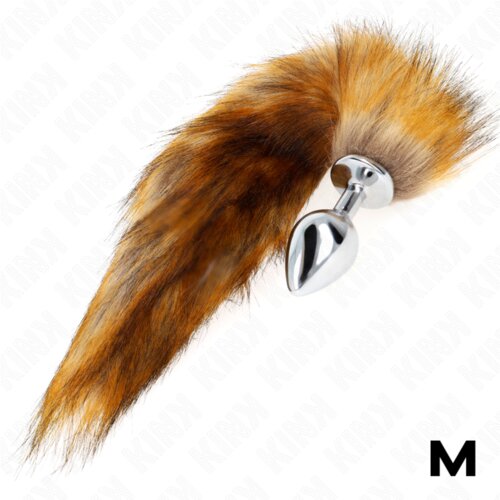 Kink Analni Čep With Tail Brown (m) Slike