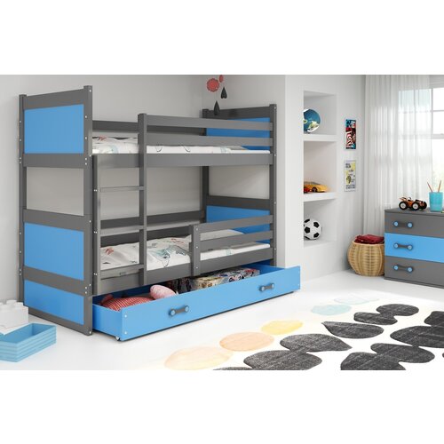 BestBed Pograd RICO s predalom-Grafit-Modra Cene