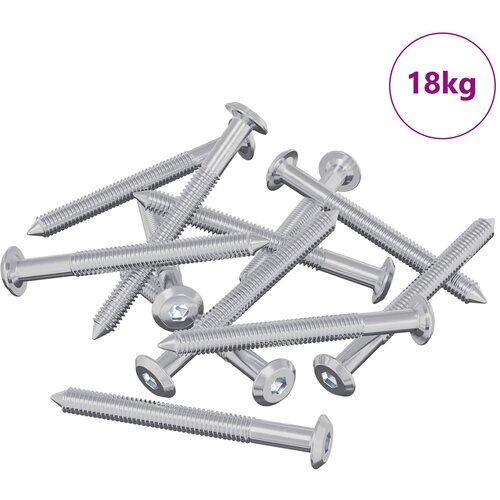 vidaXL Pohi&scaron;tveni vijaki 1600 pcs srebrna Jeklo, (5000163804) Cene